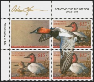 Sale 1258, Lot 3032, Artist Remarques and Signed Stamps, $1.00-$25.00 1944-2018 Hunting Permits, Remarqued (RW11/RW86) Sale 1258, Lot 3032, Artist Remarques and Signed Stamps