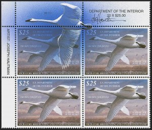 Sale 1258, Lot 3032, Artist Remarques and Signed Stamps, $1.00-$25.00 1944-2018 Hunting Permits, Remarqued (RW11/RW86) Sale 1258, Lot 3032, Artist Remarques and Signed Stamps