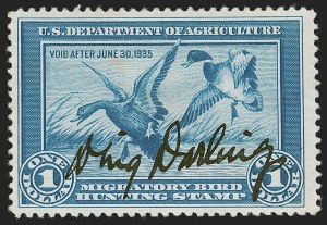 Sale 1258, Lot 3035, Artist Remarques and Signed Stamps