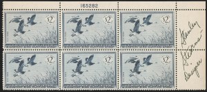Sale 1258, Lot 3042, Artist Remarques and Signed Stamps