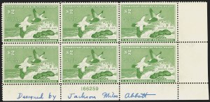 Sale 1258, Lot 3044, Artist Remarques and Signed Stamps