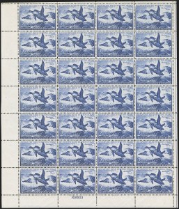 Sale 1258, Lot 3113, Complete Panes and Souvenir Sheets