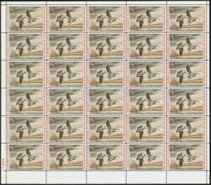 Sale 1258, Lot 3133, Complete Panes and Souvenir Sheets