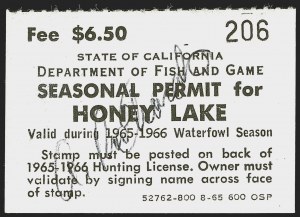 Sale 1258, Lot 3194, State Hunting Permit Stamps