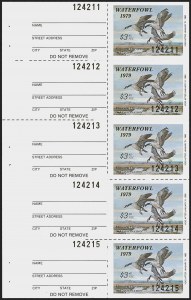 Sale 1258, Lot 3206, State Hunting Permit Stamps