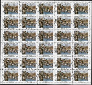 Sale 1258, Lot 3208, State Hunting Permit Stamps