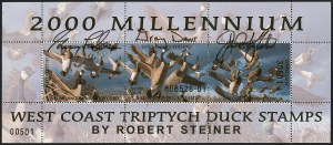 Sale 1258, Lot 3217, State Hunting Permit Stamps