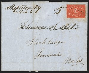 Sale 1260, Lot 138, Local Posts and Independent Mails