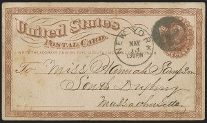Sale 1260, Lot 141, Postal Card UX1 First Day