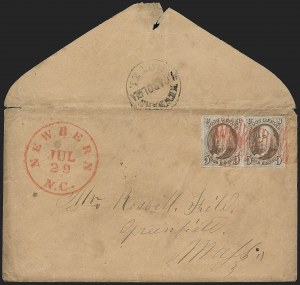 Sale 1260, Lot 15, 1847 Issue, Domestic Covers and Foreign Mails