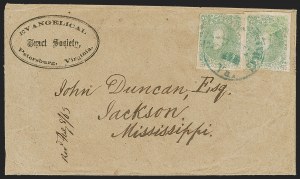 Sale 1260, Lot 166, Civil War and Confederate States: General Issues, Flag-of-Truce, Blockade