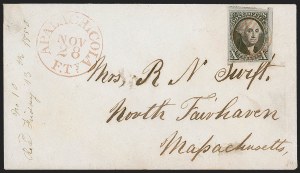 Sale 1260, Lot 17, 1847 Issue, Domestic Covers and Foreign Mails