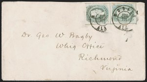 Sale 1260, Lot 170, Civil War and Confederate States: General Issues, Flag-of-Truce, Blockade