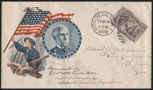 Sale 1260, Lot 179, Spanish-American War: the Furhman Correspondence of Patriotic Covers