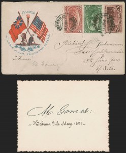 Sale 1260, Lot 179, Spanish-American War: the Furhman Correspondence of Patriotic Covers