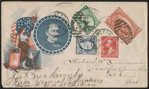 Sale 1260, Lot 179, Spanish-American War: the Furhman Correspondence of Patriotic Covers