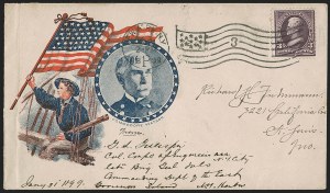 Sale 1260, Lot 179, Spanish-American War: the Furhman Correspondence of Patriotic Covers