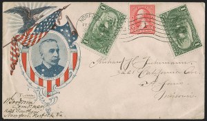 Sale 1260, Lot 179, Spanish-American War: the Furhman Correspondence of Patriotic Covers