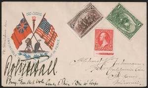 Sale 1260, Lot 179, Spanish-American War: the Furhman Correspondence of Patriotic Covers