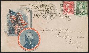 Sale 1260, Lot 179, Spanish-American War: the Furhman Correspondence of Patriotic Covers