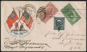 Sale 1260, Lot 179, Spanish-American War: the Furhman Correspondence of Patriotic Covers