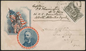 Sale 1260, Lot 179, Spanish-American War: the Furhman Correspondence of Patriotic Covers