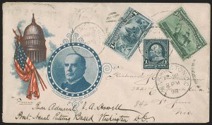 Sale 1260, Lot 179, Spanish-American War: the Furhman Correspondence of Patriotic Covers
