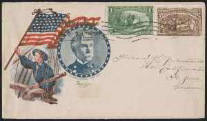 Sale 1260, Lot 179, Spanish-American War: the Furhman Correspondence of Patriotic Covers