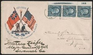 Sale 1260, Lot 179, Spanish-American War: the Furhman Correspondence of Patriotic Covers