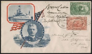 Sale 1260, Lot 179, Spanish-American War: the Furhman Correspondence of Patriotic Covers