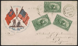 Sale 1260, Lot 179, Spanish-American War: the Furhman Correspondence of Patriotic Covers