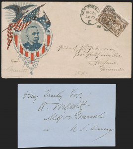 Sale 1260, Lot 179, Spanish-American War: the Furhman Correspondence of Patriotic Covers