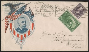 Sale 1260, Lot 179, Spanish-American War: the Furhman Correspondence of Patriotic Covers