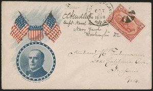 Sale 1260, Lot 179, Spanish-American War: the Furhman Correspondence of Patriotic Covers