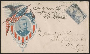 Sale 1260, Lot 179, Spanish-American War: the Furhman Correspondence of Patriotic Covers