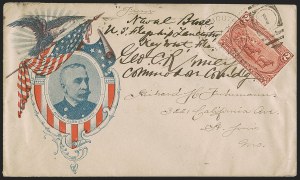 Sale 1260, Lot 179, Spanish-American War: the Furhman Correspondence of Patriotic Covers