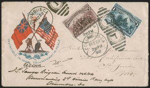 Sale 1260, Lot 179, Spanish-American War: the Furhman Correspondence of Patriotic Covers