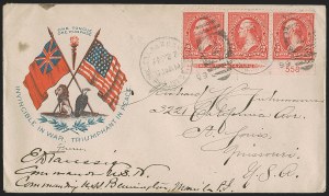 Sale 1260, Lot 179, Spanish-American War: the Furhman Correspondence of Patriotic Covers