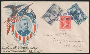 Sale 1260, Lot 179, Spanish-American War: the Furhman Correspondence of Patriotic Covers