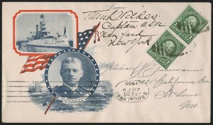 Sale 1260, Lot 179, Spanish-American War: the Furhman Correspondence of Patriotic Covers