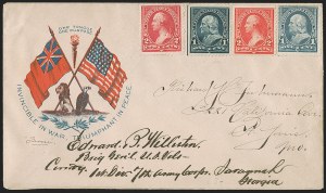 Sale 1260, Lot 179, Spanish-American War: the Furhman Correspondence of Patriotic Covers