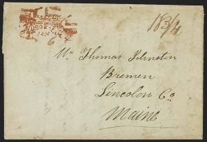 Sale 1260, Lot 2, Free Franks and Stampless