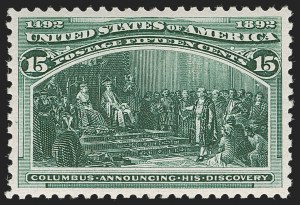 Sale Number 1260, Lot Number 81, 1893 Columbian Issue