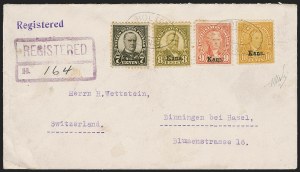 Sale 1262, Lot 233, Ad Covers Picturing Dogs, Later Issues