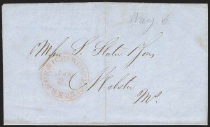 Sale 1262, Lot 27, Railroad, Transatlantic, Potato Famine, Steamboat