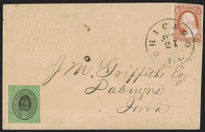 Sale 1262, Lot 300, Carriers, Locals and Independent Mails