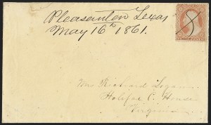 Sale 1262, Lot 390, Independent and C.S.A. Use of U.S. Stamps