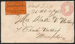 Sale 1262, Lot 399, Independent and C.S.A. Use of U.S. Stamps