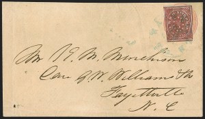 Sale 1262, Lot 410, Postmasters’ Provisionals