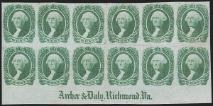 Sale 1262, Lot 450, General Issues Off Cover